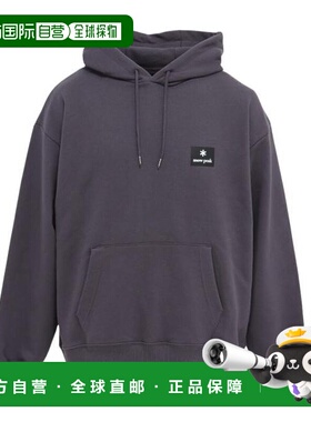 日本直邮Snow Peak 方形logo连帽运动卫衣 [NSD-SW-25AU002]