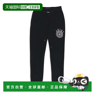 自营amiriCRYSTAL STICK POKE BLACK SWEATPANTS - black 美国奥