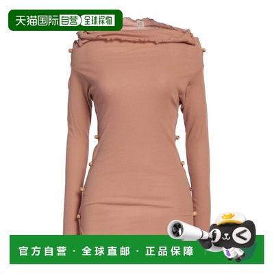 1h可退 香港直邮潮奢 Baserange 女士 上衣 brown棕色 舒适时尚