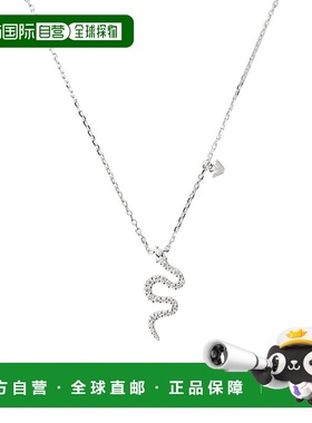 香港直邮Emporio Armani阿玛尼女士项链银蛇项链EG3611040吊坠