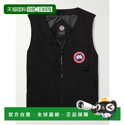 1h可退 香港直邮Canada Goose 加拿大鹅 男士 Canmore Logo-Appli