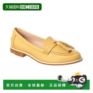 sTOD’s yellow Fringed Loafer 美国奥莱直发 Leather 自营tod