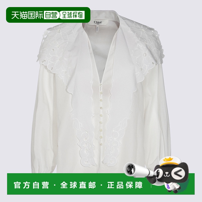 1h可退 香港直邮CHLOÉ 女士衬衫 CH25SHT17310101
