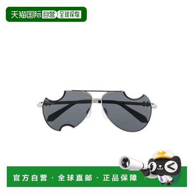 1h可退 香港直邮off-white 男士 DALLAS METEOR 徽标太阳眼镜 OER