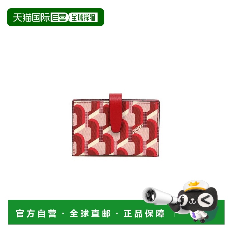 韩国直邮ROSA.K 狗牙印花卡夹 红色 ROSA301810586卡包