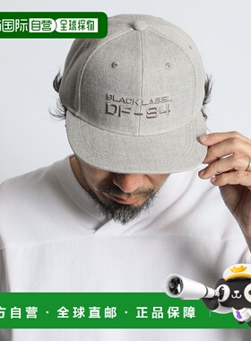 日本直邮DUFFER 男士 黑色标签DF-84刺绣棒球帽 167955 FV