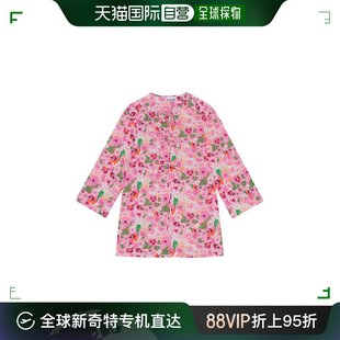 GANNI 女士 甘尼 香港直邮潮奢 开襟系带衬衫 F7494