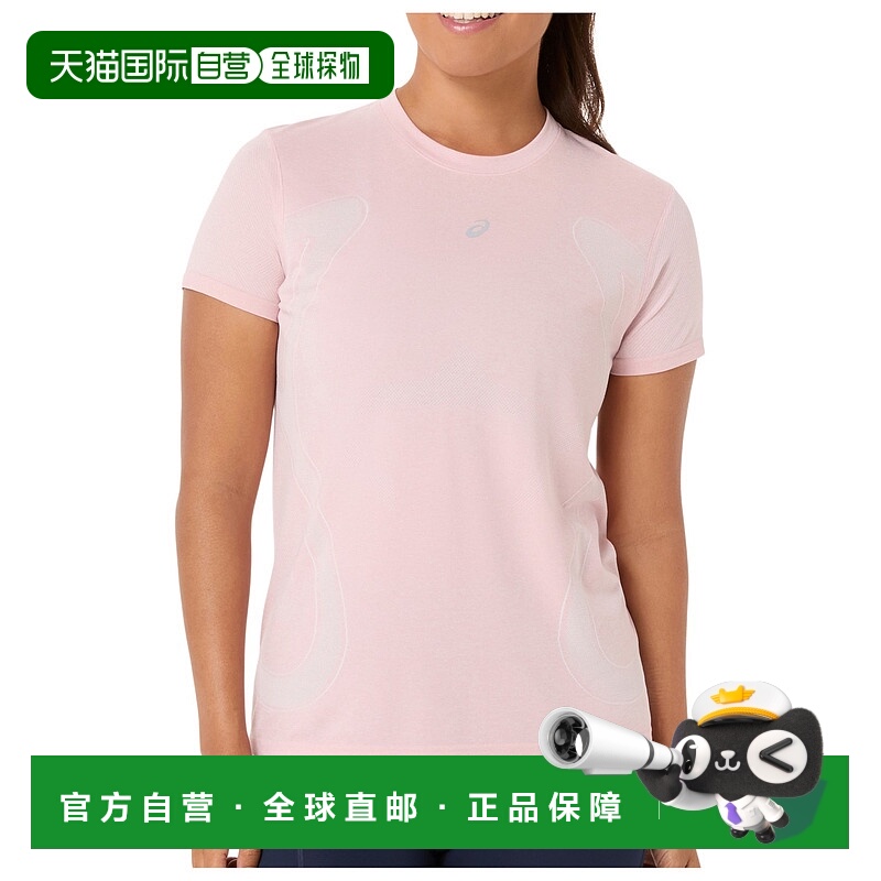 香港直邮ASICS 女士T恤 9165455MORGANITECRYSTALPINK CO