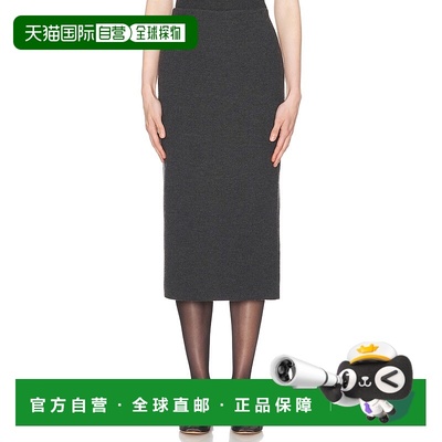1h可退 香港直邮The Row 女士 Ikko 半身裙 8557Y498 grey灰色 舒
