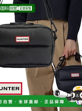 日本直邮HUNTER INTREPID 蓬松斜挎包 黑色 ubx5514kbm-blk