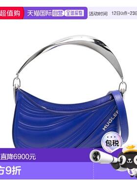 1h可退 香港直邮Mugler 穆勒 女士 MUGLER Bags 蓝色单肩包 22W10