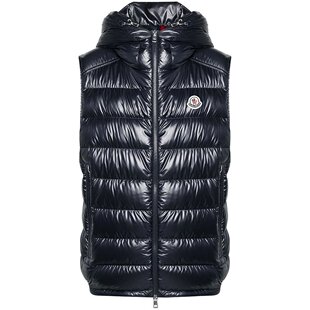 MONCLER J20911A00062597EX779 羽绒服 蓝色 男士