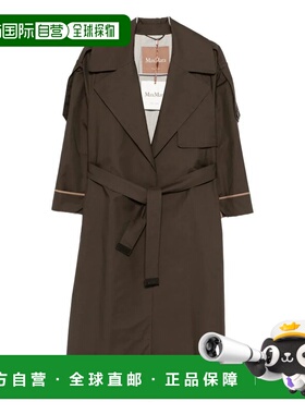香港直邮MAX MARA 女士外套 SS2026 MTCUTRENCH251003绿色 风衣