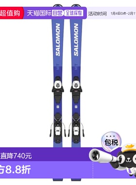 日本直邮Salomon 旧款青少年滑雪板固定器套装 S/RACE MT Jr+L6G