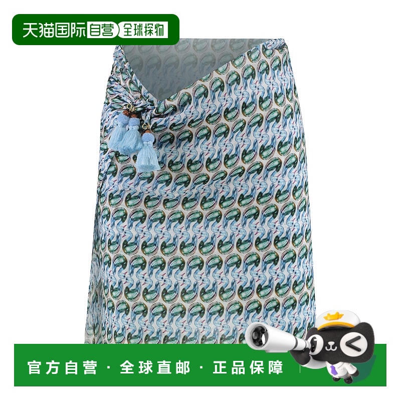 1h可退 香港直邮TORY BURCH 女士半身裙 168015417 SS2025 花色 P