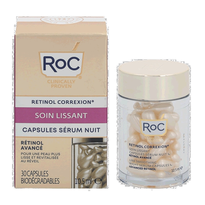 欧洲直邮Roc洛克夜用精华液10.5gA醇平滑抗皱温和滋润细腻正品