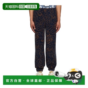 男士 黑色 休闲裤 AW2024 星星老 FE65PA8154FBBLUE 香港直邮KENZO