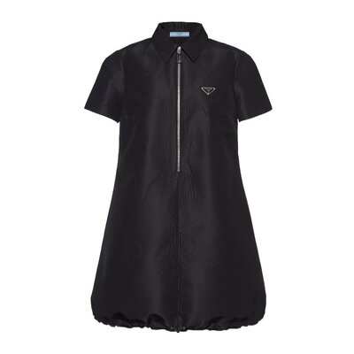 Prada 拉链短袖连衣裙 P3L6414KHSOOO
