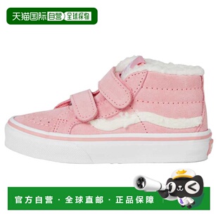 自营Vans SK8-Mid Reissue V Sherpa Pop Pink VN000CYFPNK Pre-