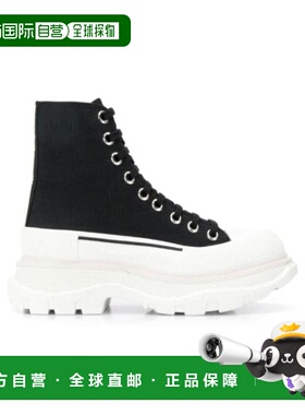 1h可退 香港直邮ALEXANDER MCQUEEN 25FW Tread Slick高帮休闲运