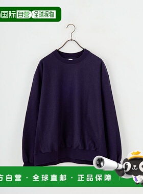 1h可退 日本直邮blurhms ROOTSTOCK 男装 宽松圆领套头卫衣 软硬