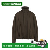 香港直邮Lemaire 女士 软褶夹克 1h可退 OW1236LF1207 brown棕色