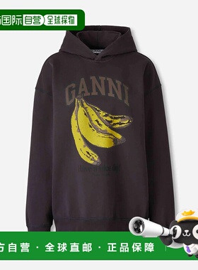 香港直邮GANNI 女士针织衫 A1060025252PHANTOM SS2026 黑色