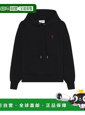 香港直邮潮奢 Ami Paris 男士 De Coeur 连帽衫 BFUSW205