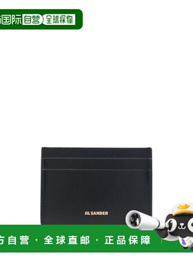 香港直邮JIL SANDER 女士钱包 J07VL0006P4840001 CO 黑色 LEATHE