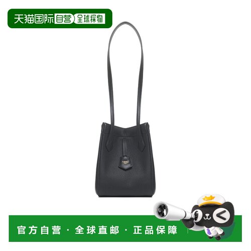 香港直邮FENDI 女士斜挎包 8BS083APZAF0KUR SS2025 黑色 Origami