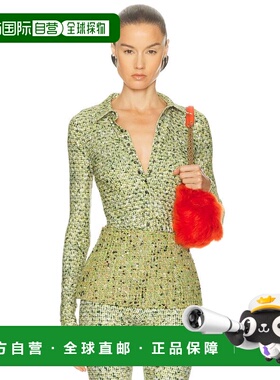 1h可退 香港直邮潮奢 Diesel 迪赛 女士 长袖上衣 A213160PKBK