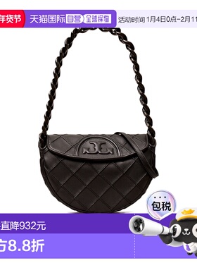 1h可退 香港直邮Tory Burch FLEMING 迷你新月包 162265