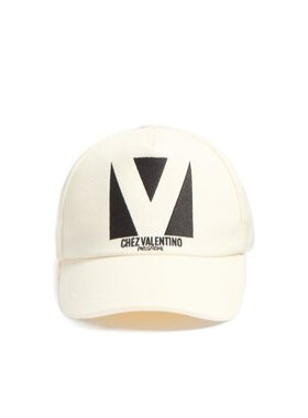 VALENTINO 女士帽子 YHDA41WGJ0AN AW2024 白色 徽标棒球帽