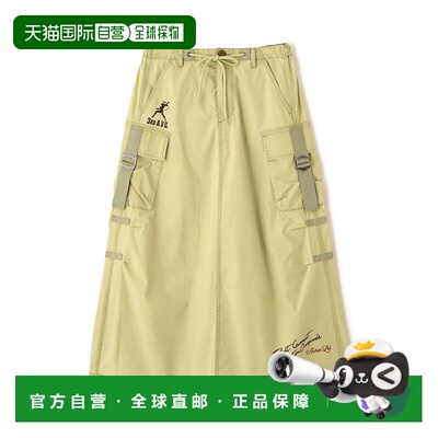 1h可退 日本直邮AVIREX 女士飞虎印花口袋裙 7835216601半身裙