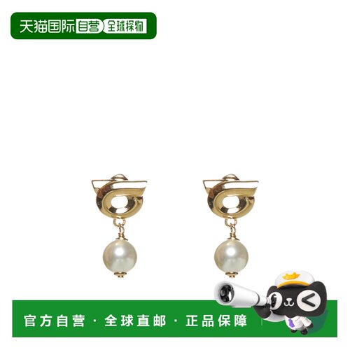 香港直邮SALVATORE FERRAGAMO 女士耳饰 7607807766支付后1h可退