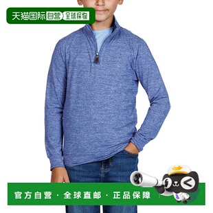 自营Tailorbyrd Brushed Melange Super Soft 1/4-Zip Pullover -