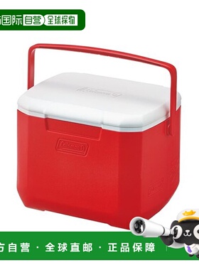日本直邮Coleman-游览冷却器/16QT（红色/白色）