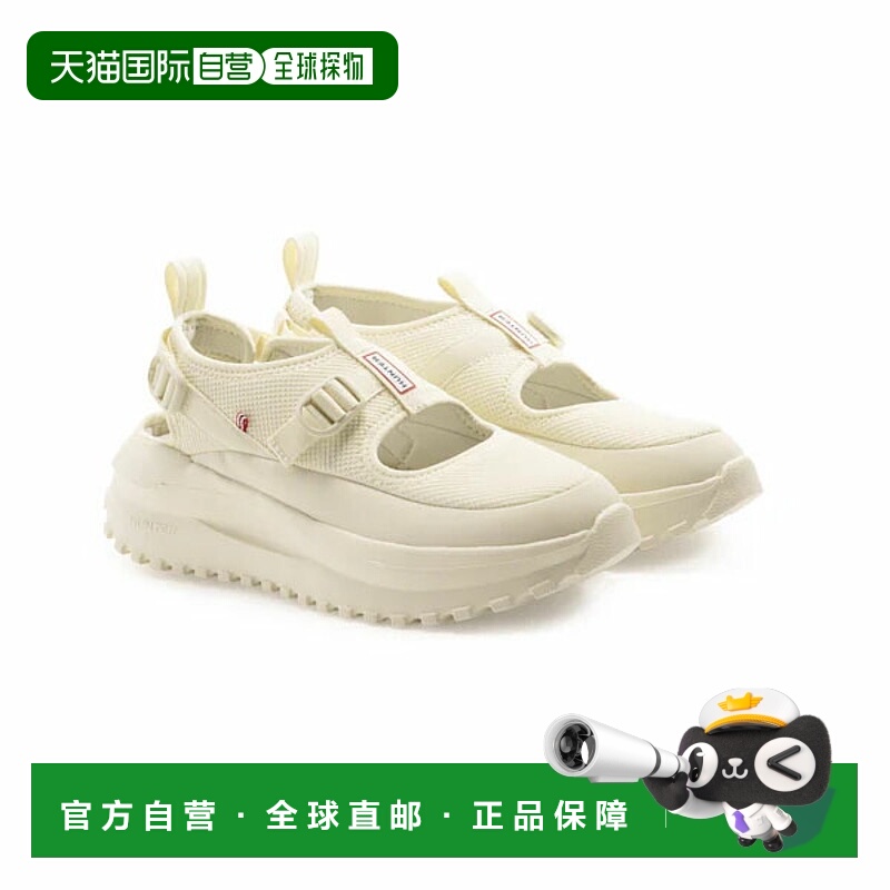 日本直邮Hunter 男女通用 Travel Flow 凉鞋白色UFF7103MSH-SHW