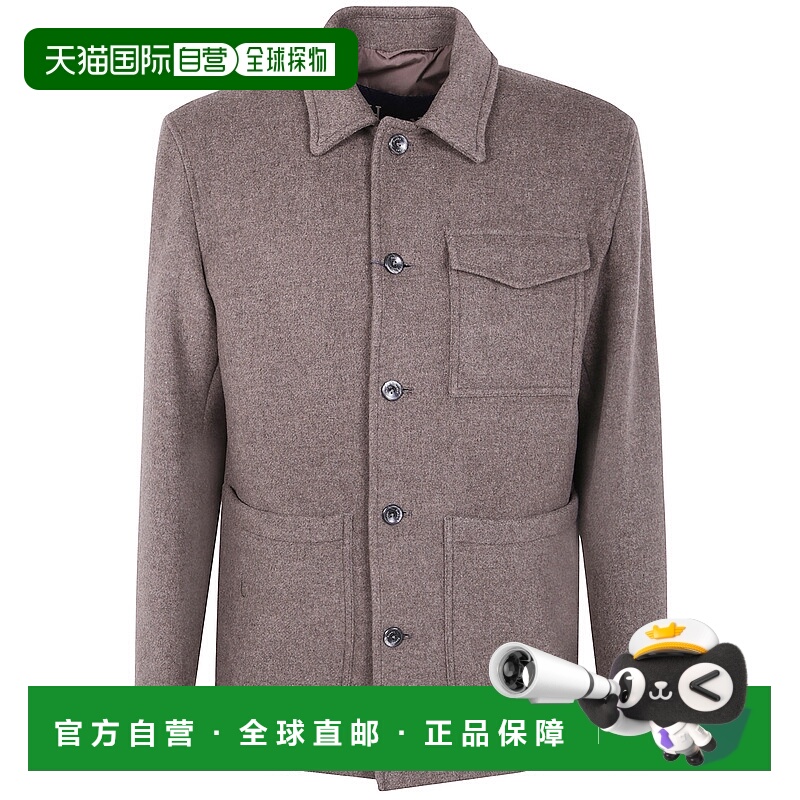 1h可退 香港直邮HERNO 男士夹克 FI000138U33475R2700 AW2025 褐