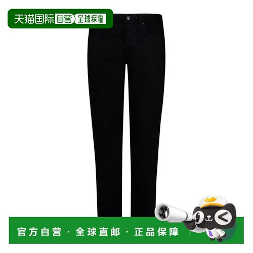 香港直邮TOM FORD 男士牛仔裤 DPS001DMC005S23LB900 CO 黑色