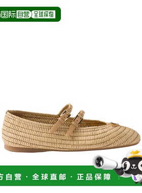 香港直邮Prada 圆头芭蕾平底鞋 1F927N2ACSF005单鞋