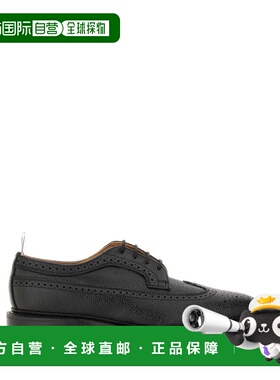 1h可退 香港直邮Thom Browne 汤姆 布朗 男士 系带德比鞋 MFD002A