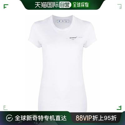 香港直邮OFF WHITE 女士白色T恤 OWAA049R20B07101-0141