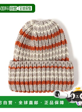 1h可退 日本直邮HIGHLAND 2000 女士 全毛宽松罗纹针织帽 多色边