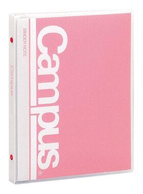 日本直邮Kokuyo国誉 文件夹文件收纳 CAMPUS B5 26孔红色RU-372RZ