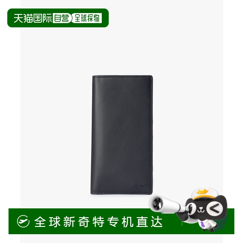 1h可退 日本直邮agnes b. 男士简约皮革长款钱包 P689VCX8698