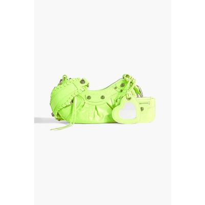 潮奢 Balenciaga 巴黎世家 女士Le Cagole XS neon crinkled-le