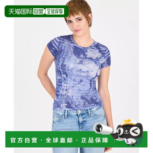 【美国直邮】guess 女士 上装T恤 【付后1h可退】短袖