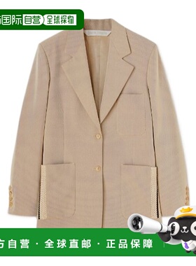 香港直邮PALM ANGELS 女士西服 PWEN028F23FAB0016103 AW2023外套