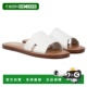 Sarto Womens Romana 自营Franco J0112S1100 Slide White Leathe